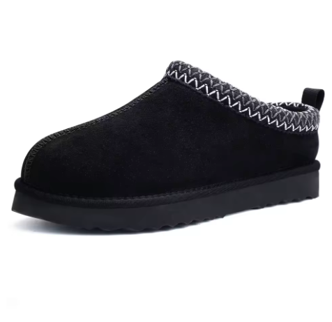 Winter Slipper Clog Black